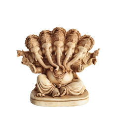 Panchamukhi Ganesha Statue - Five-Headed Lord Ganesha