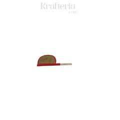 Red paddle with a red and white striped handle on a white background, featuring the brand 'Krafteria'.
