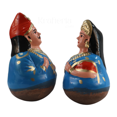 Golu King and Queen Dolls – Traditional Thanjavur Handcrafted Set
