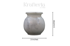 Classic Marble Lota (Chambu) – Essential for Pooja and Household Use