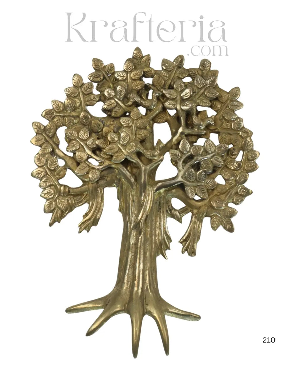 Brass Kalpavriksha Tree – Symbol of Abundance and Prosperity Brass Ware