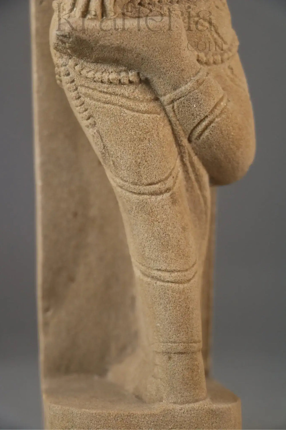 Backward Glance - A Moment Captured in Stone Sand Stone