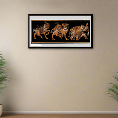 The Golden Trinity Miniature Painting