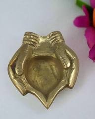 Handcrafted Brass Deepam (Diya) with Classic Design