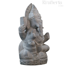 Ganesh Ji Statue in Soft Stone – Puja & Decorative Use
