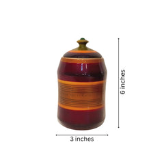 Echoes of Tradition: The Etikoppaka Wooden Container Etikoppaka Lacquerware