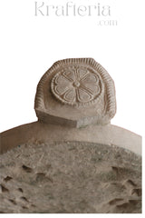 Ancient Indian Sandstone Sculpture of a Divine Being (Deva/Gandharva)