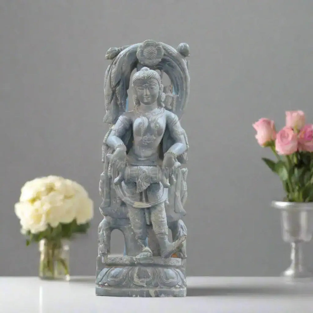 Graceful Music Lady Sculpture – Art Inspired by Melody Soft Stone