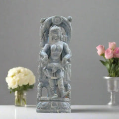 Graceful Music Lady Sculpture – Art Inspired by Melody Soft Stone