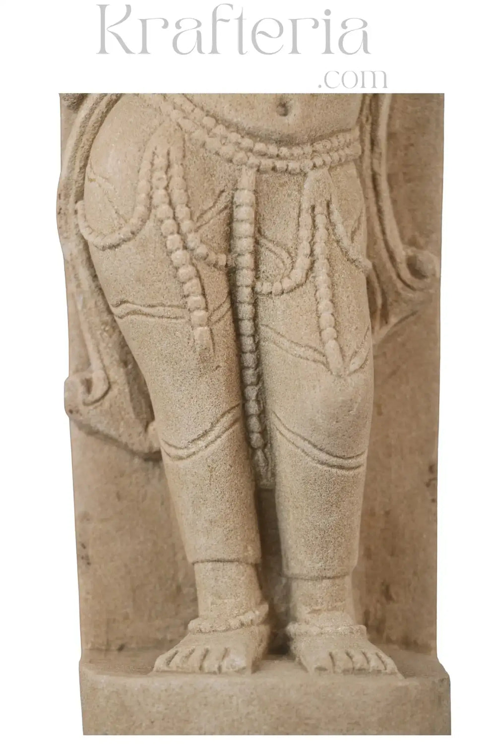 Celestial Grace - An Apsara in Dance Sand Stone