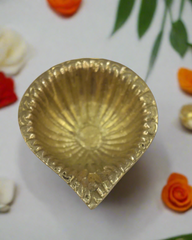 Handcrafted Brass Deepam (Diya) with Classic Design