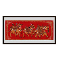 Symbols of Rajasthan Miniature Painting Paintings