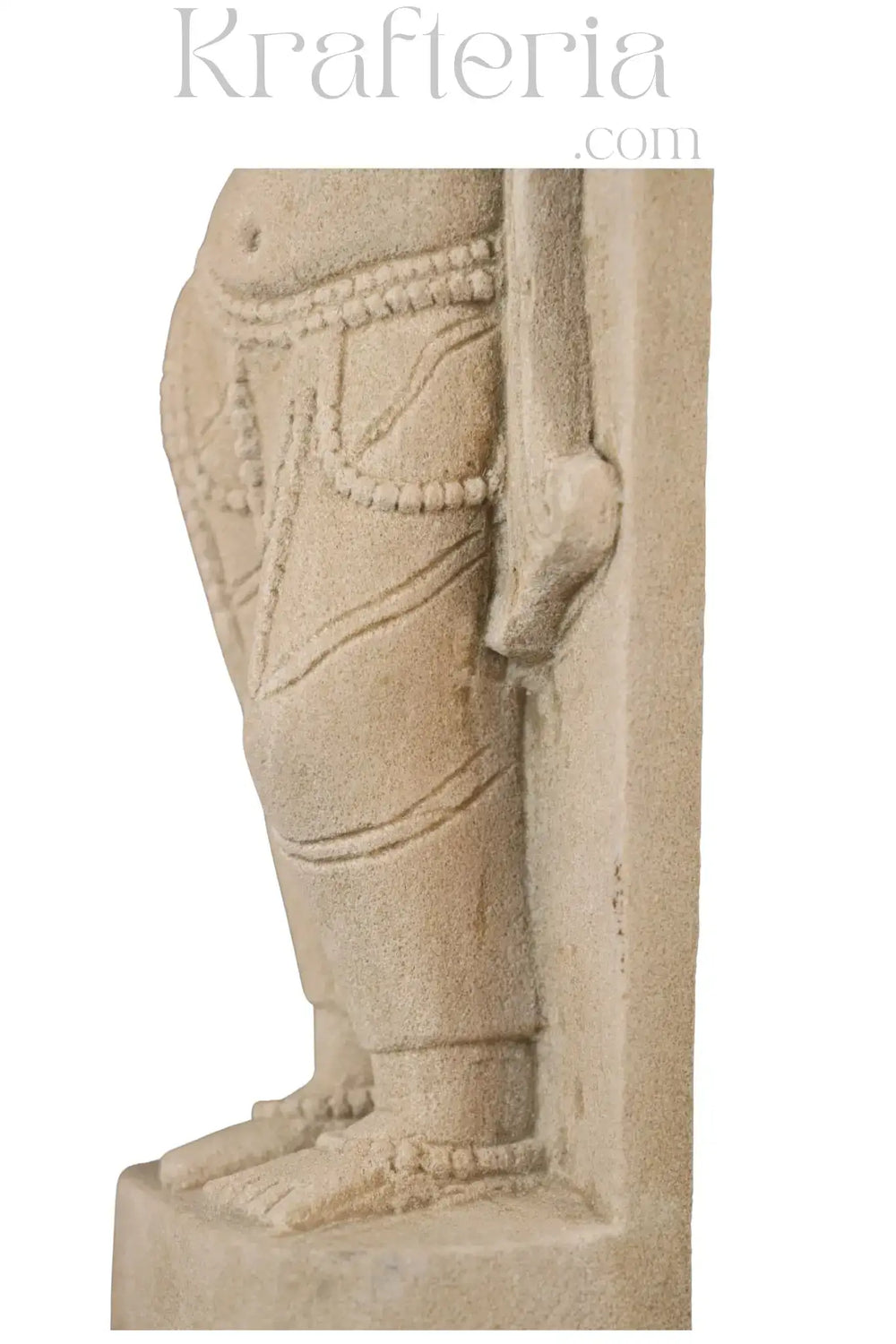 Celestial Grace - An Apsara in Dance Sand Stone