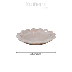Handcrafted Marble Lotus Urli – Decorative Floral Bowl Jabalpur