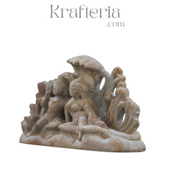 Shiva Parvathi Sculpture – Divine Couple of Love and Power