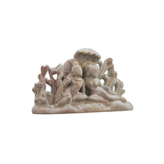 Shiva Parvathi Sculpture – Divine Couple of Love and Power soft stone