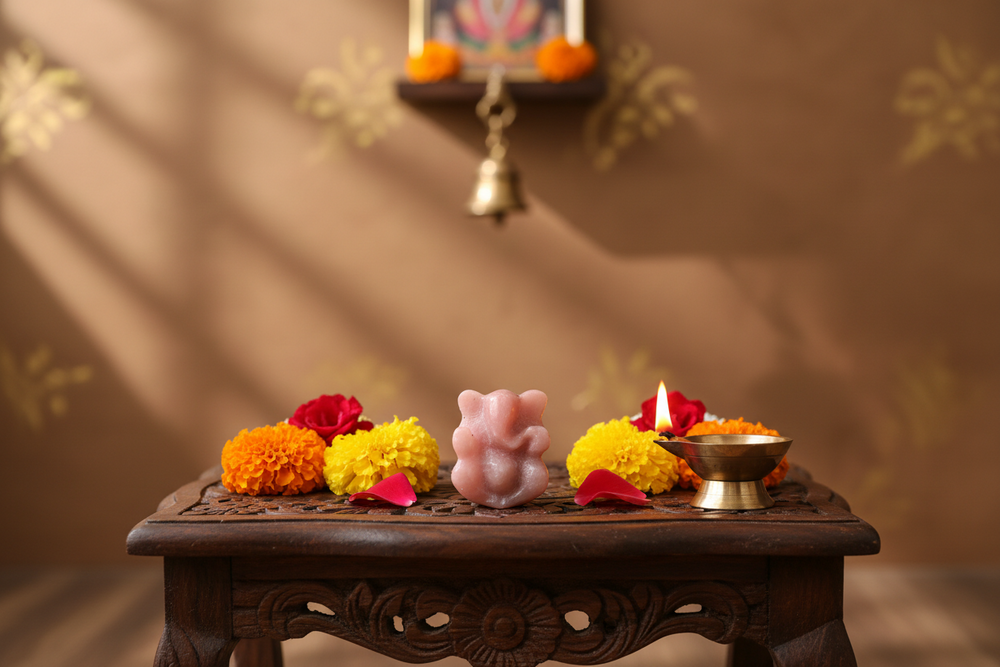 Handcrafted Marble Ganesh Idol – Divine Home Decor Marble Soft Stone