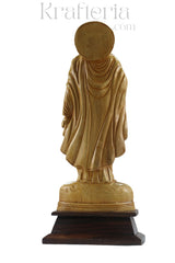 Handcrafted Shivani Wood Mother Mary – Spiritual Wooden Art
