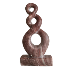 Infinity Marble Sculpture – Modern Hand-Carved Stone Art for Luxury Interiors Marble