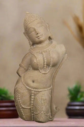 Celestial Beauty - A Carved Sandstone Wall Plaque Sand Stone