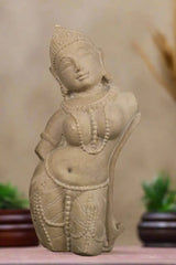 Celestial Beauty - A Carved Sandstone Wall Plaque Sand Stone