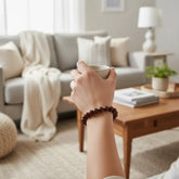 Natural Red Jasper Beaded Bracelet Fashion