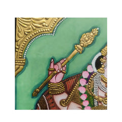 Mysore Saraswathi Painting | 22KT Gold Leaf Paintings