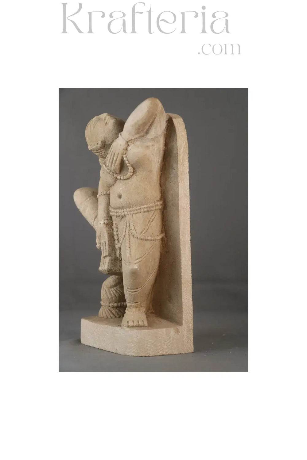 Nritya Lakshmi Yakshini (Dancing Goddess of Abundance) Sand Stone