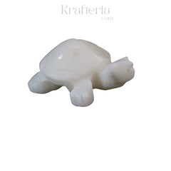 Handcrafted Marble Tortoise – Symbol of Longevity & Good Luck