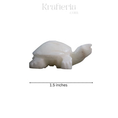 Handcrafted Marble Tortoise – Symbol of Longevity & Good Luck