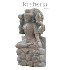 Sculpture of Lord Shiva – Eternal Energy and Cosmic Presence Soft Stone