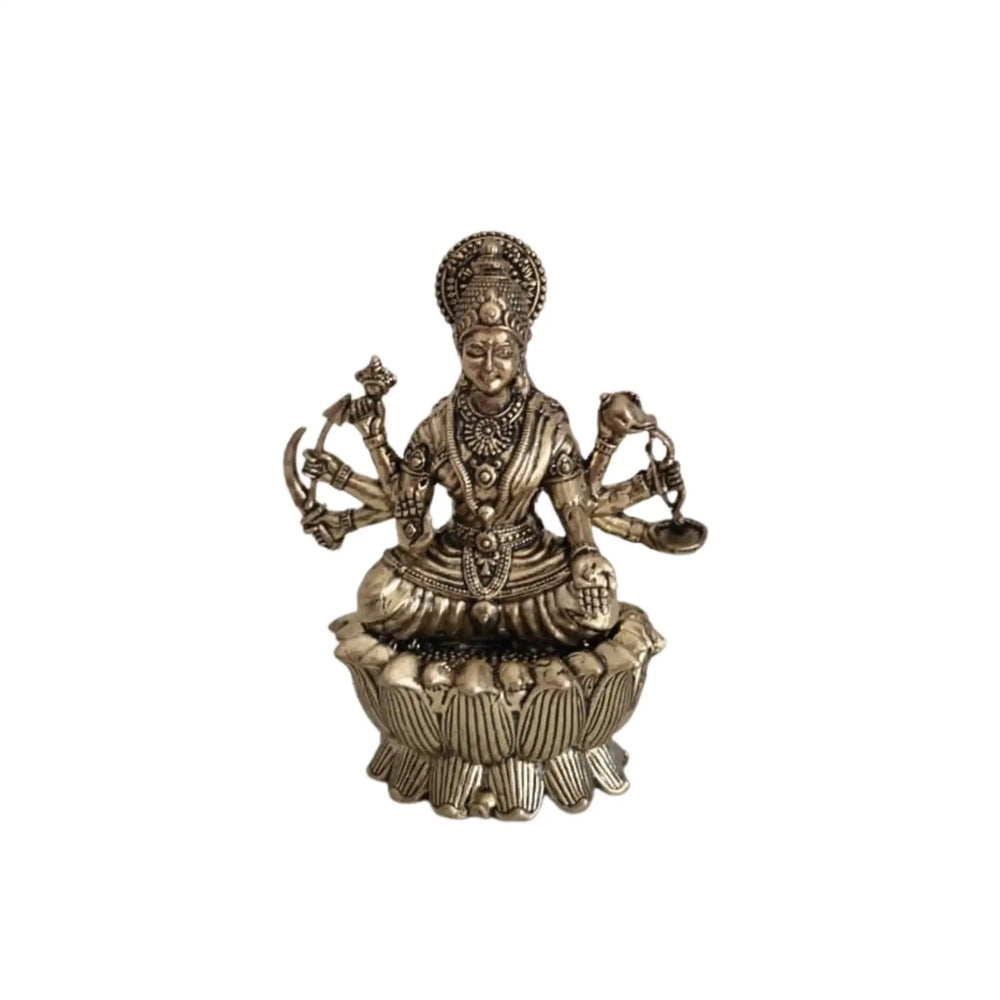 Majestic Durga Devi Brass Idol – Divine Embodiment of Strength and Protection Brass Ware