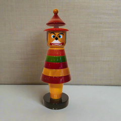 Playful Numerals - Etikoppaka Joker Toy – Handcrafted Wooden Art