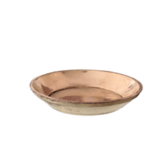 Small Brass Puja Plate - Traditional Ritual Offering Bowl