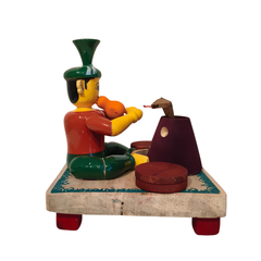 The Snake Charmer – Etikoppaka Wooden Craft