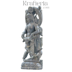 Graceful Music Lady Sculpture – Art Inspired by Melody Soft Stone