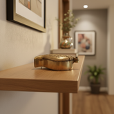 Brass Mango (Paisley) Shaped Decorative Box - Engraved Storage