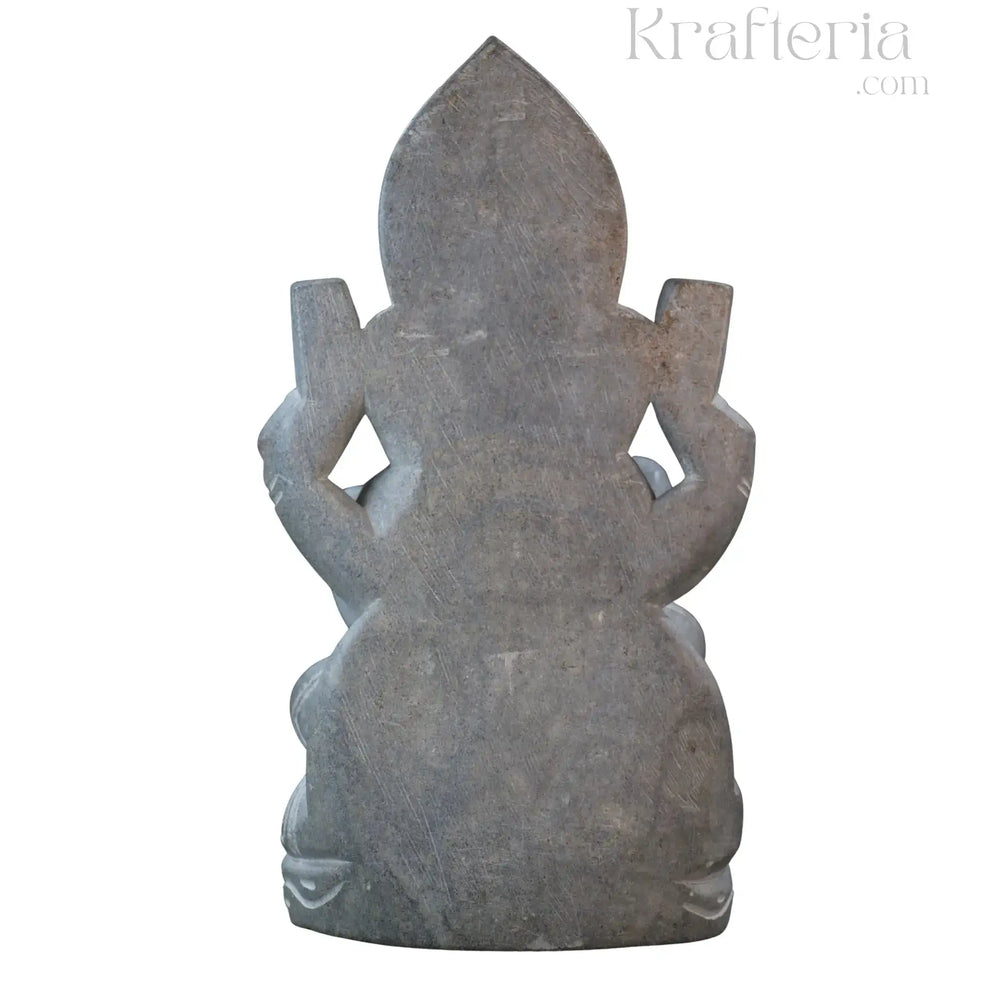 Ganesh Ji Statue in Soft Stone – Puja & Decorative Use belur shanker
