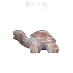 Handcrafted Marble Tortoise – Symbol of Longevity & Good Luck Marble Soft Stone