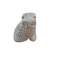 Handcrafted Pair of Owls – Intricate Jali Art Decorative Figurines