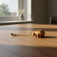 Handcrafted Wooden Jali Key Chains – Intricate Cutwork Design Accessories