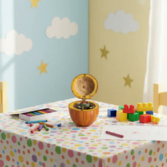 Handcrafted Wooden 'Surprise Spider' Box - Traditional Indian Trick Toy Wooden Decorative