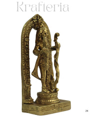 Lord Sree Rama in Brass – Symbol of Virtue and Valor