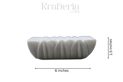 Handcrafted Marble Fruit Bowl – Elegant Centerpiece for Dining & Décor