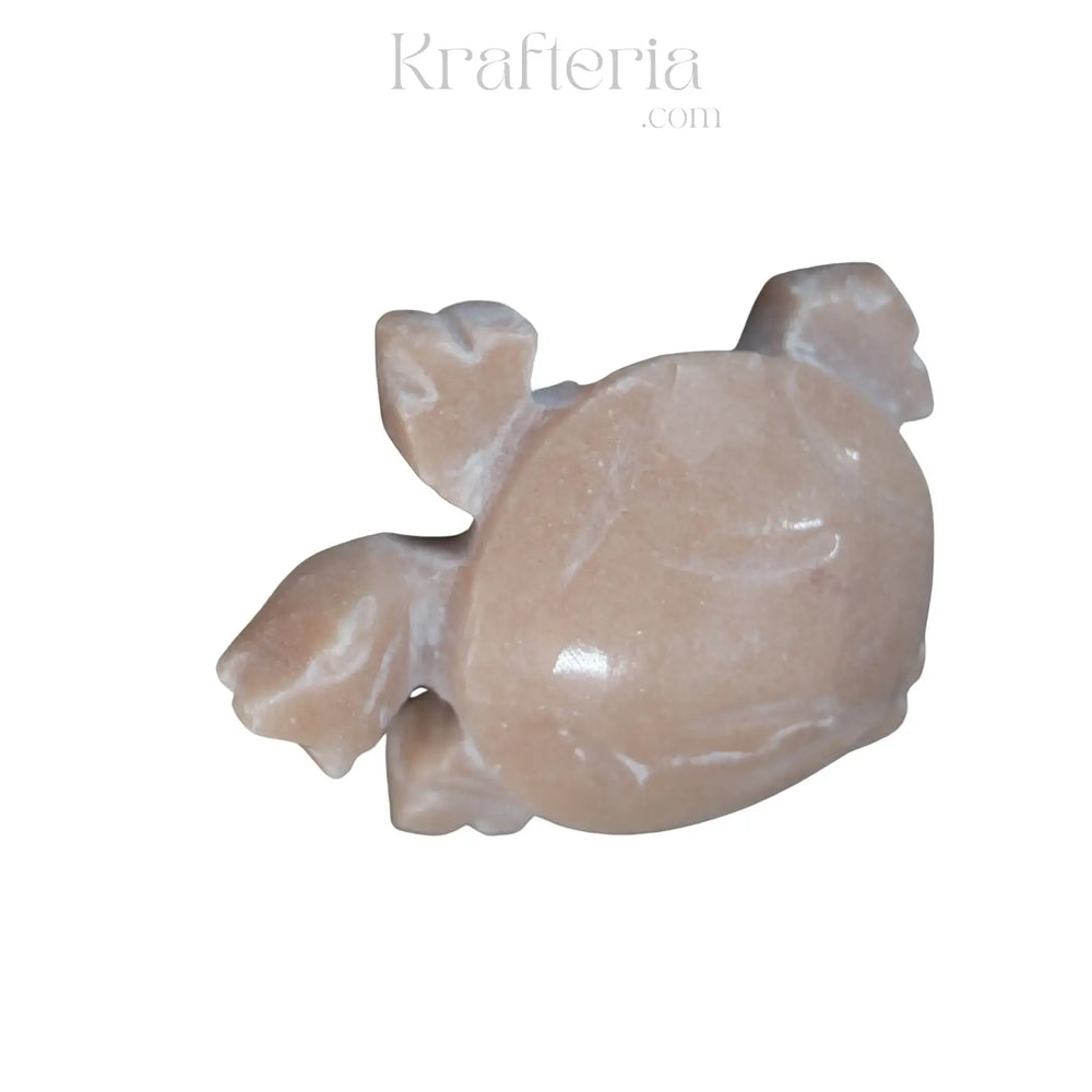 Handcrafted Marble Tortoise – Symbol of Longevity & Good Luck Marble Soft Stone