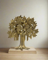 Brass Kalpavriksha Tree – Symbol of Abundance and Prosperity Brass Ware