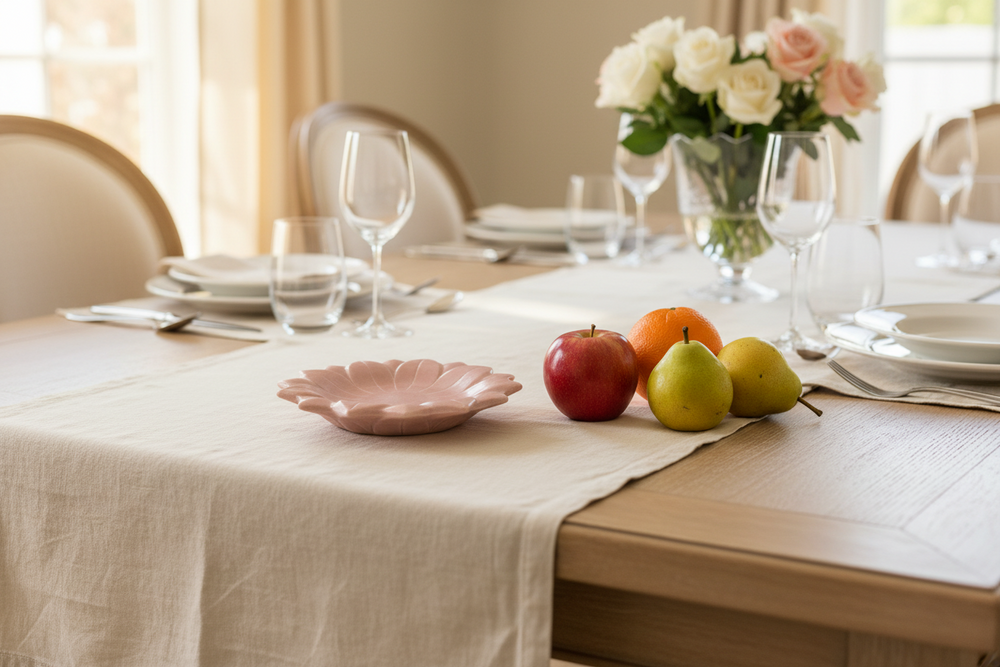 Handcrafted Marble Lotus Urli – Decorative Floral Bowl Marble Soft Stone