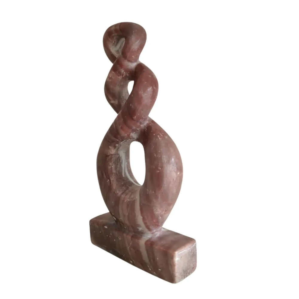 Infinity Marble Sculpture – Modern Hand-Carved Stone Art for Luxury Interiors Marble
