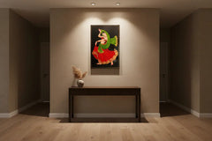Graceful classical dancer Nirmal painting art