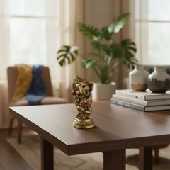 Little Lord Ganesha Brass Idol Brass Ware